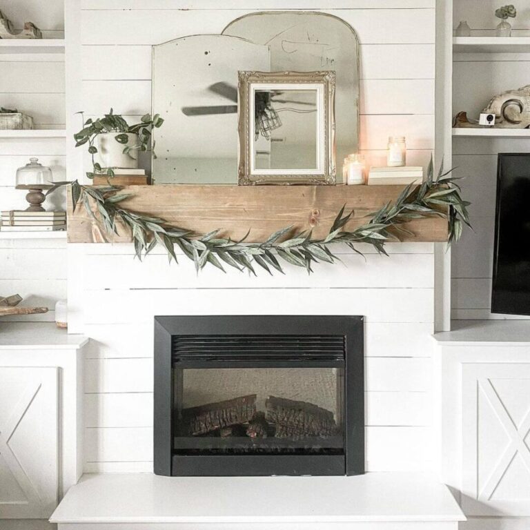 20 Mantel Decorating Ideas With Farmhouse Style The Unlikely Hostess