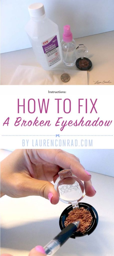 Beauty Tips For Broken Eyeshadow