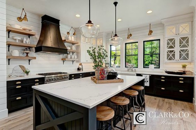 Clark & Co Homes Farmhouse Kitchens