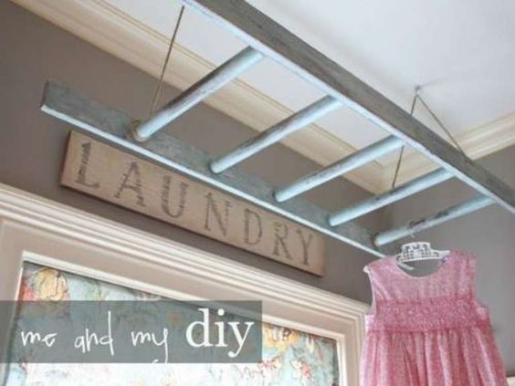 drying rack laundry room idea