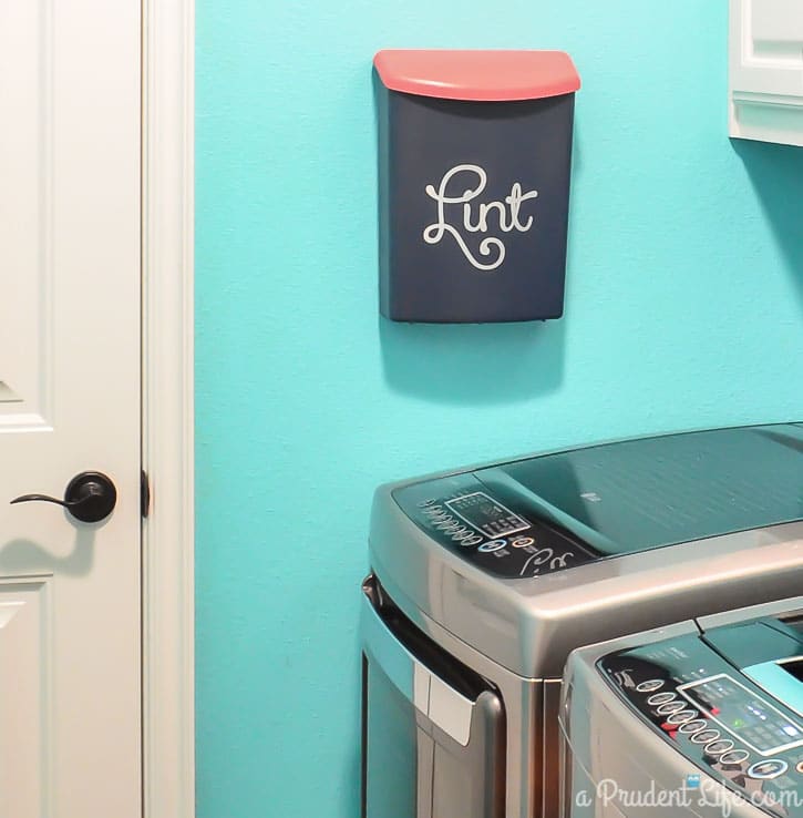 lint collection laundry room idea