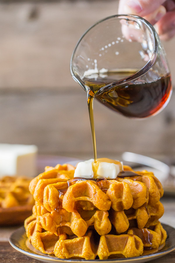 pumpkin spice recipe for waffles