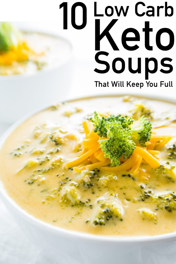 10 Warming & Hearty Low Carb Keto Soups | The Unlikely Hostess