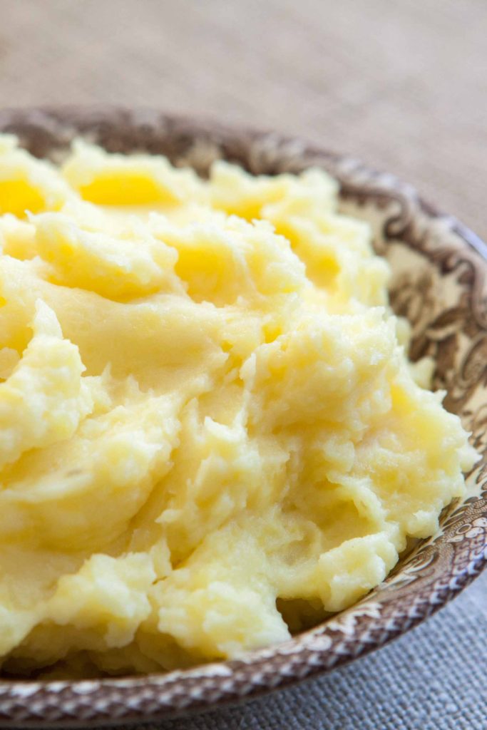Thanksgiving recipe for mashed potatoes
