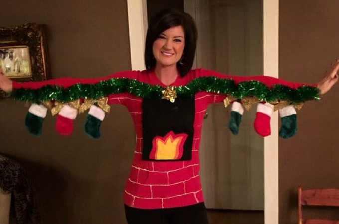 20 Hilarious Ugly Christmas Sweater Ideas - The Unlikely Hostess