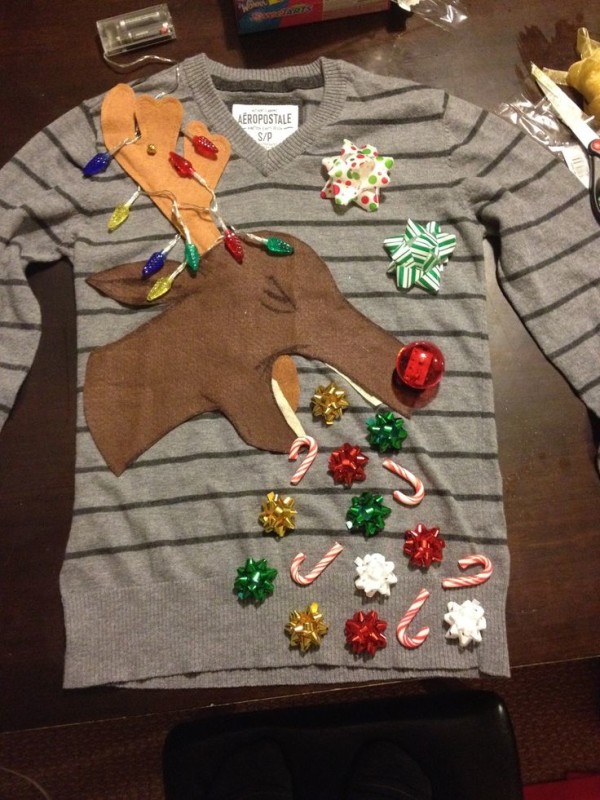 20 Hilarious Ugly Christmas Sweater Ideas - The Unlikely Hostess