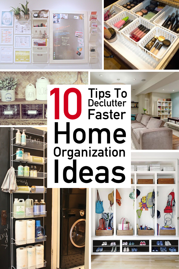 10 Home Organization Ideas That Will Declutter Your Space | The ...
