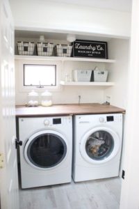 11 Brilliant Laundry Room Ideas - The Unlikely Hostess
