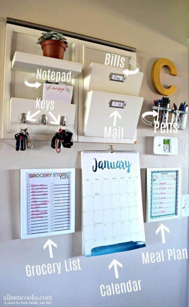 11 Command Center Ideas To Get You Organized Asap The Unlikely
