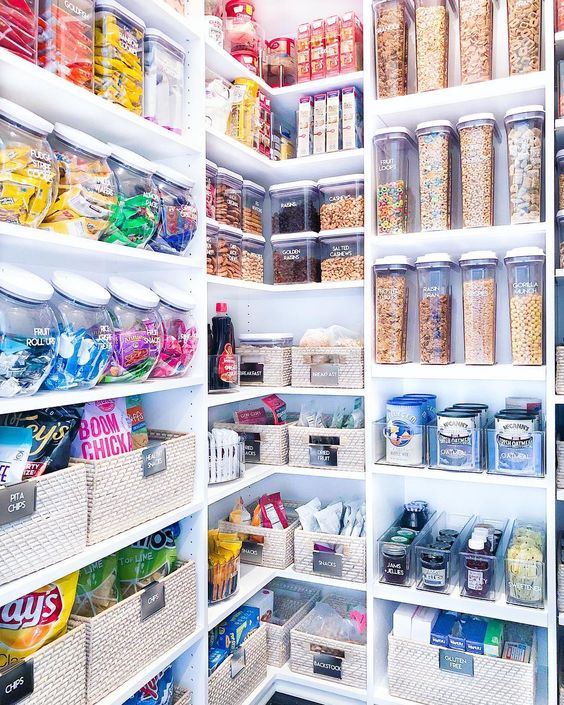 ideas for pantry organization