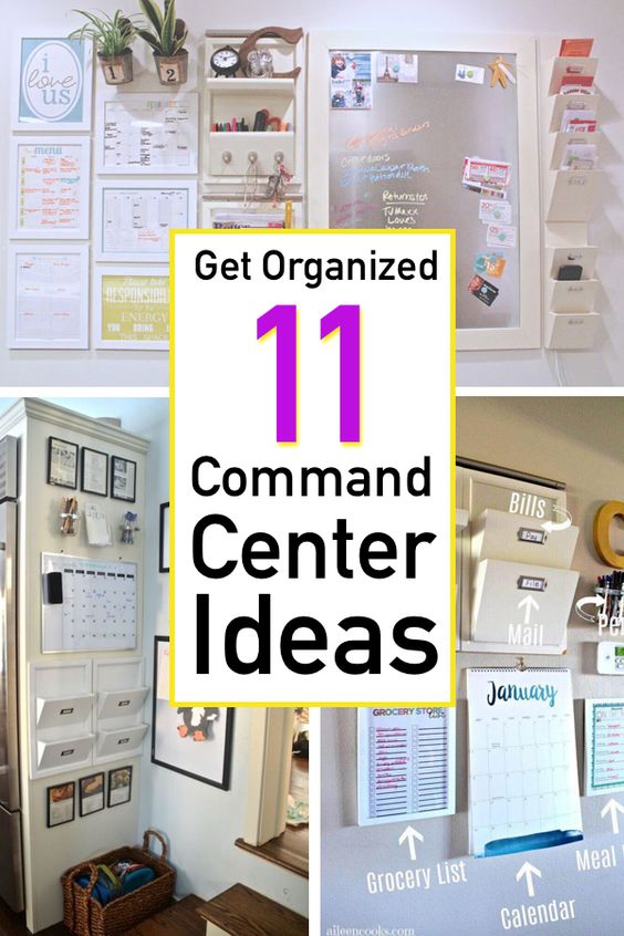 11 Command Center Ideas To Get You Organized Asap The Unlikely