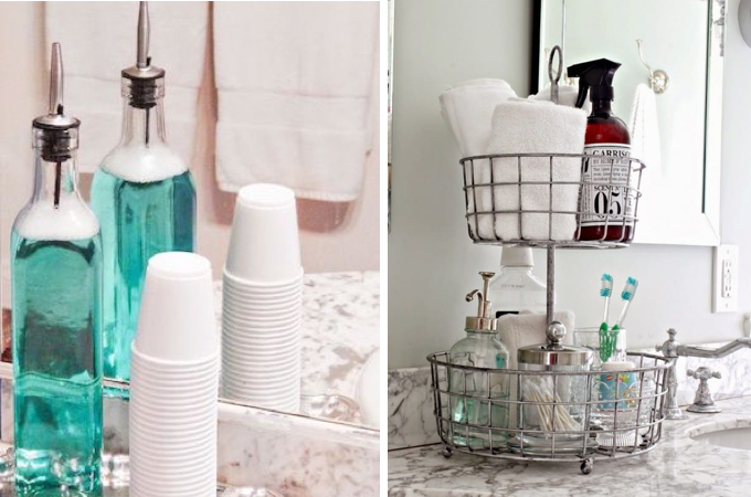 30 Brilliant Bathroom Organization Ideas You Need To See - The Unlikely ...