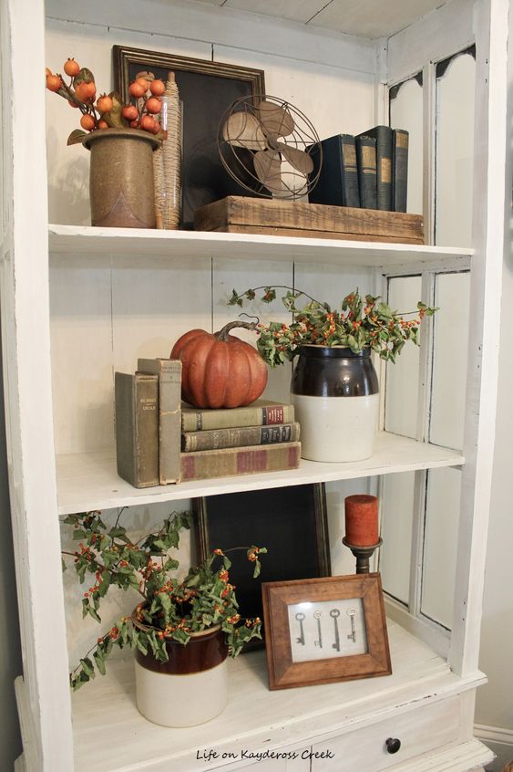 shelf decorating ideas