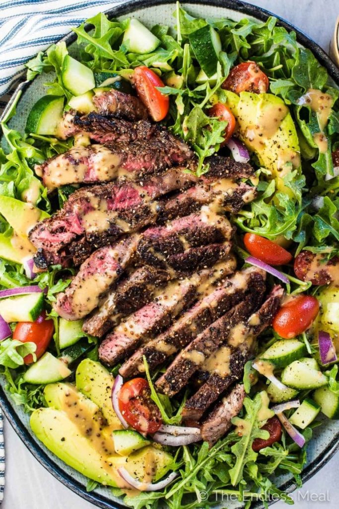 steak salad recipe