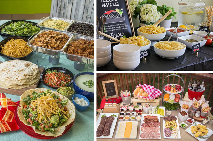 Game Day Party Food Bars - Intentional Hospitality