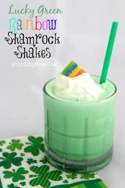 St. Patricks Day Shamrock Shake