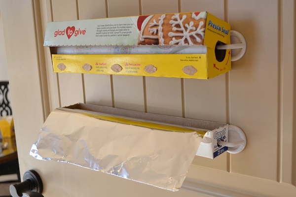 They make great paper towel holders - using command hooks