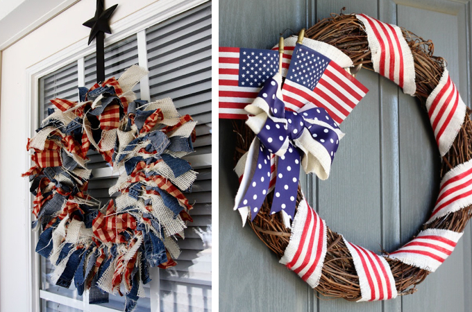 Easy Felt Star Garland for the 4th of July - Aubree Originals