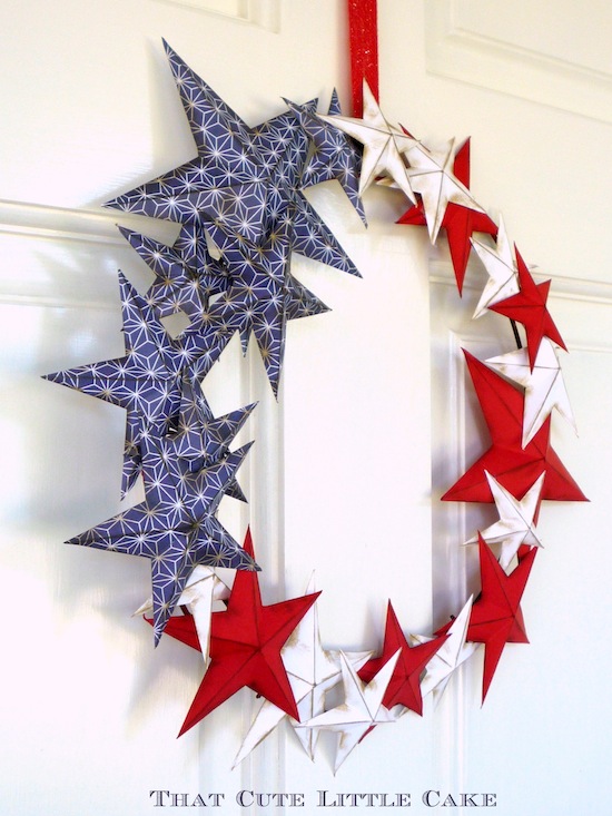 4th of July Wreath Idea