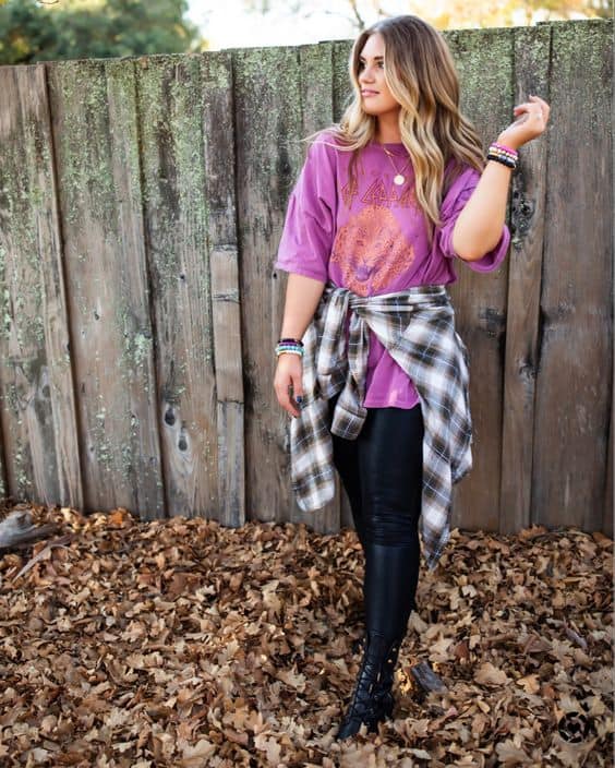 graphic tee outfit ideas