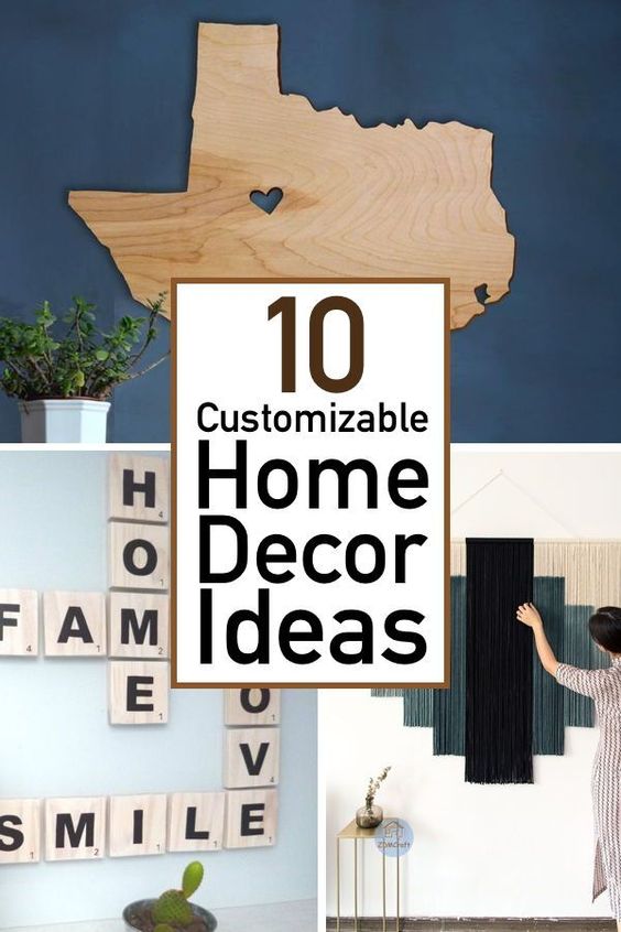 10 Unique Wall Decor Ideas That You Can Customize - The Unlikely Hostess