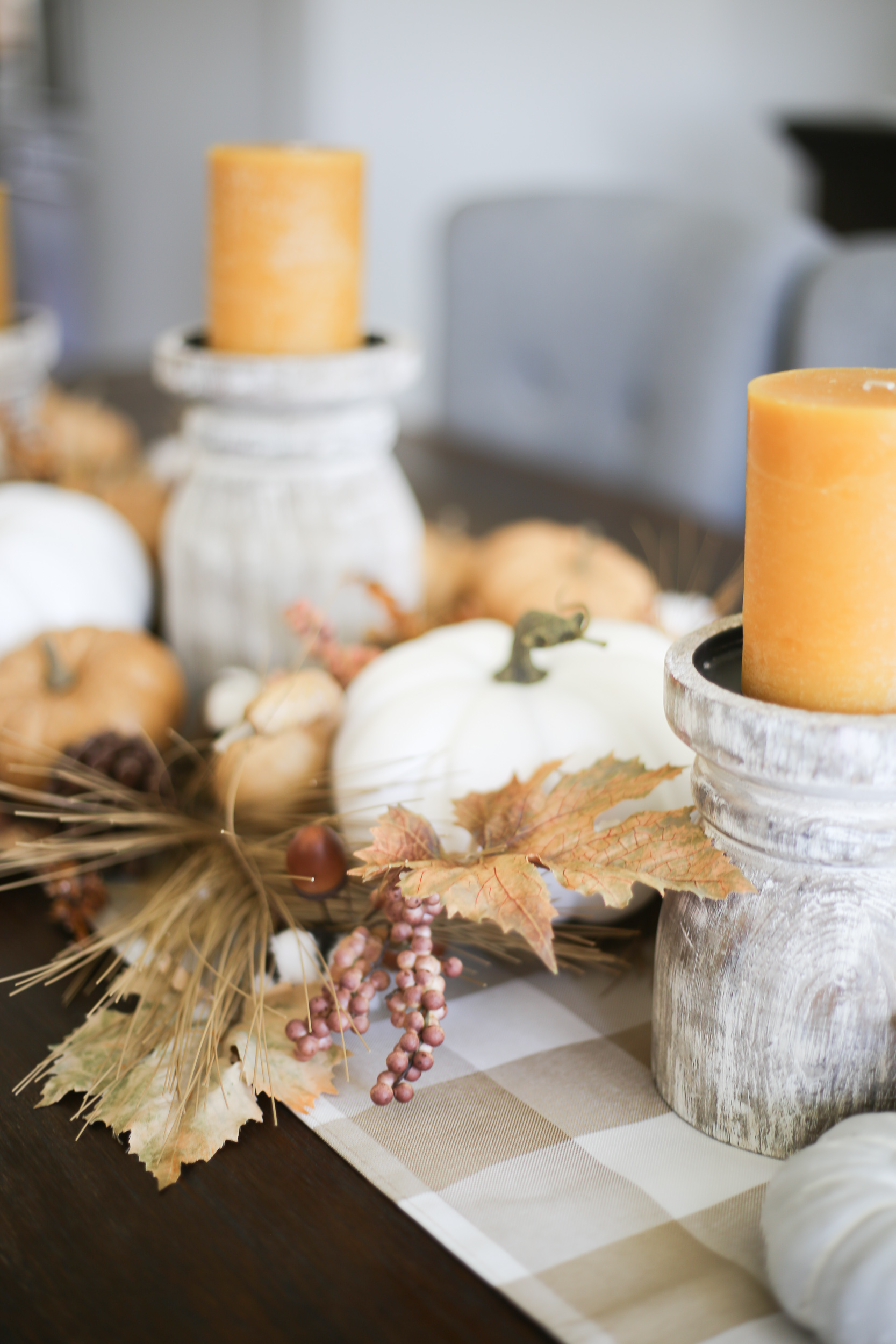 Stunning Fall Table Decor Ideas With Farmhouse Style - The Unlikely Hostess