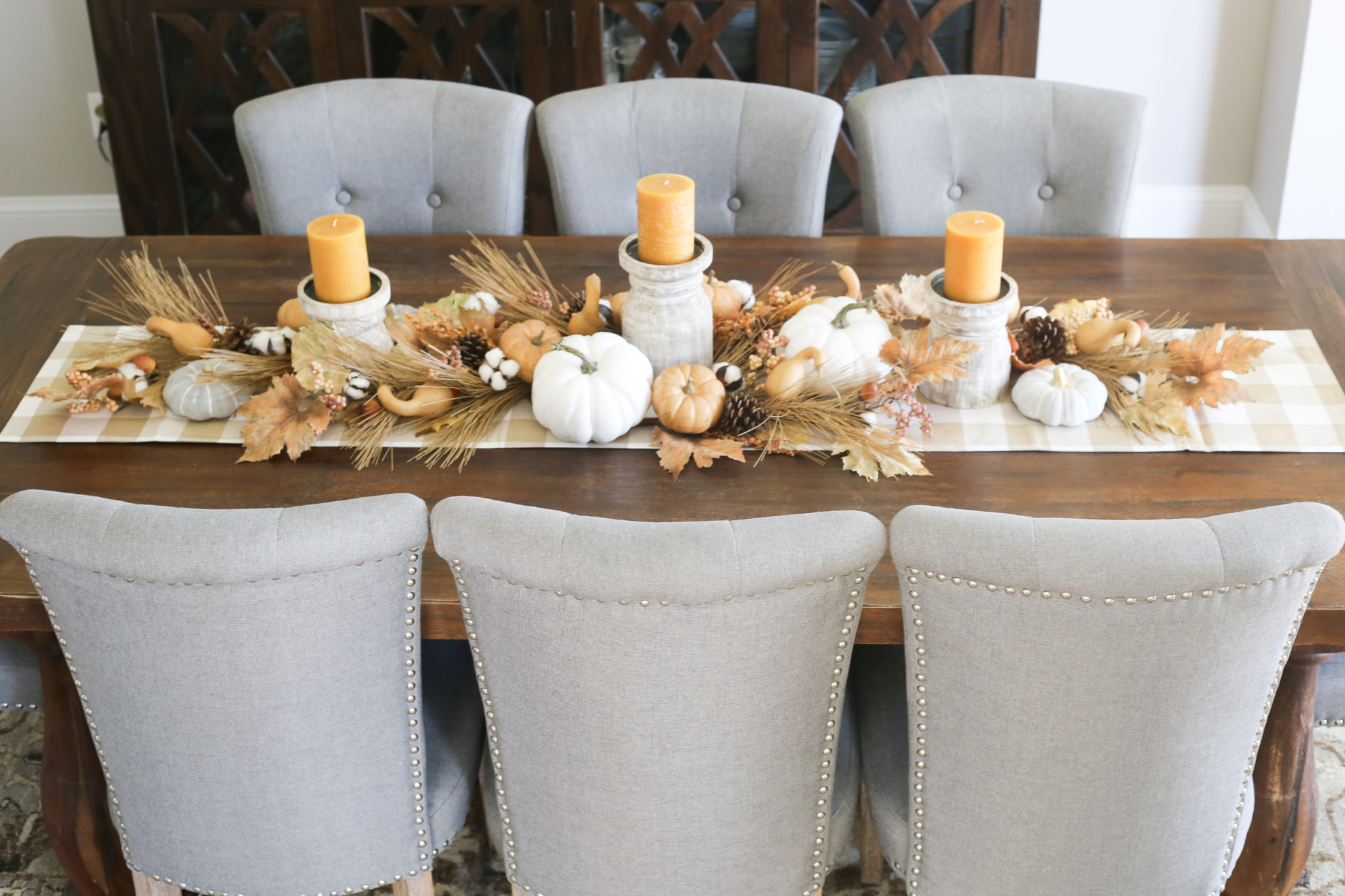 Fall Dining Room Table Decor Ideas