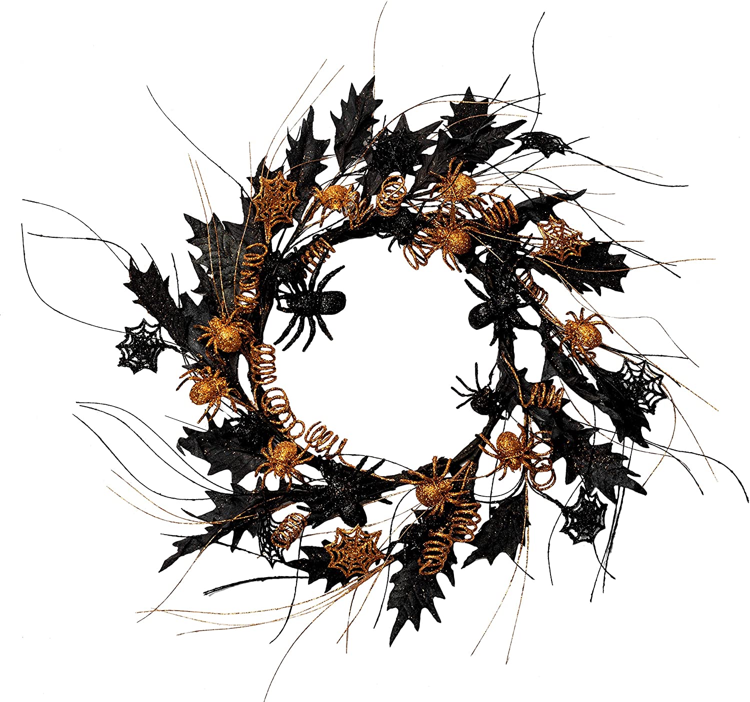 12 Super Stylishly Halloween Wreaths - The Unlikely Hostess