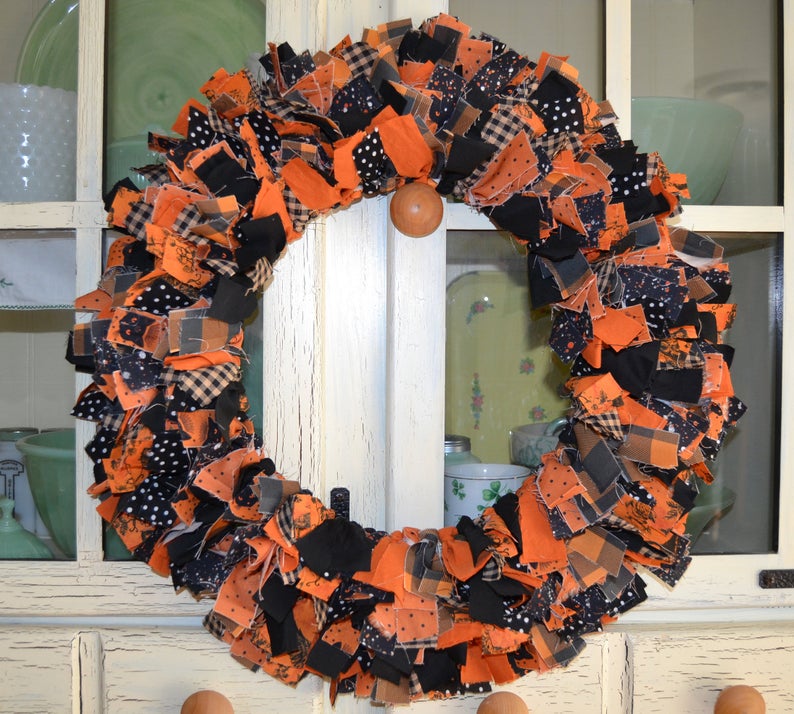 Halloween Front Door Wreath