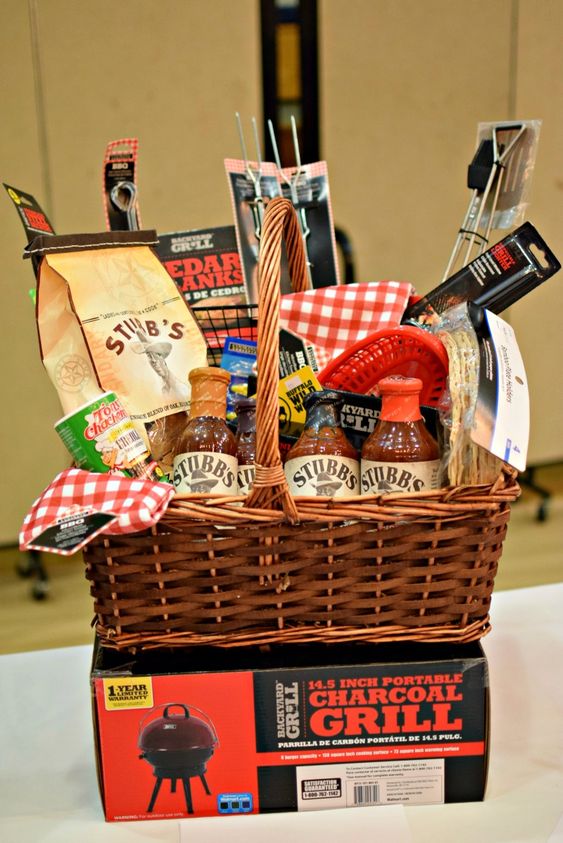 BBQ Party, BBQ Gift For Men, BBQ Gift Basket Ideas