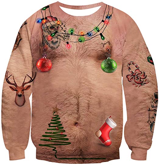 20 Hilarious Ugly Christmas Sweater Ideas - The Unlikely Hostess