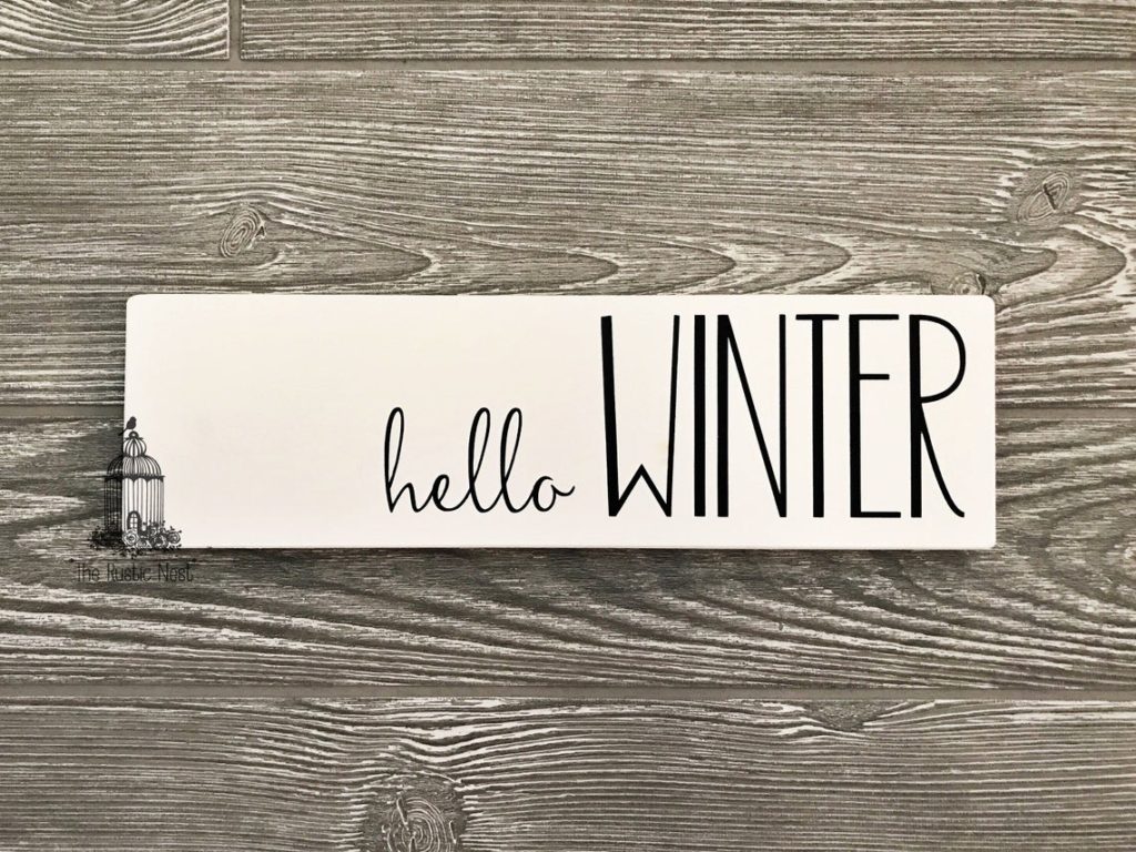 winter decor idea