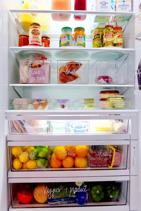 how to organize your fridge & freezer