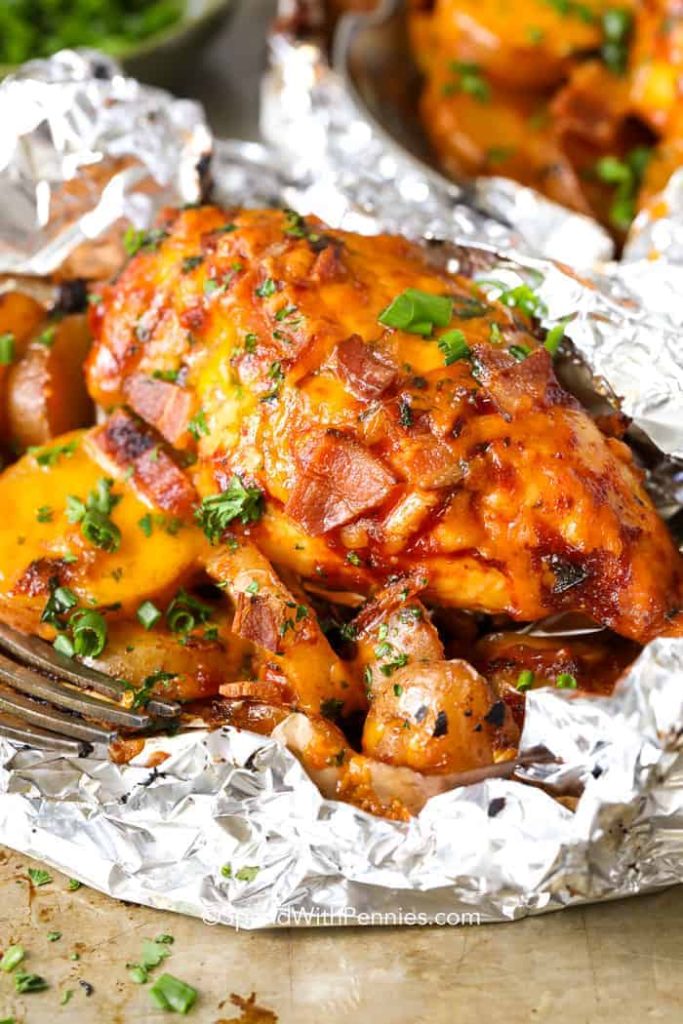 Make Ahead Chicken Foil Dinner For Camping or Grilling at Home - An Oregon  Cottage