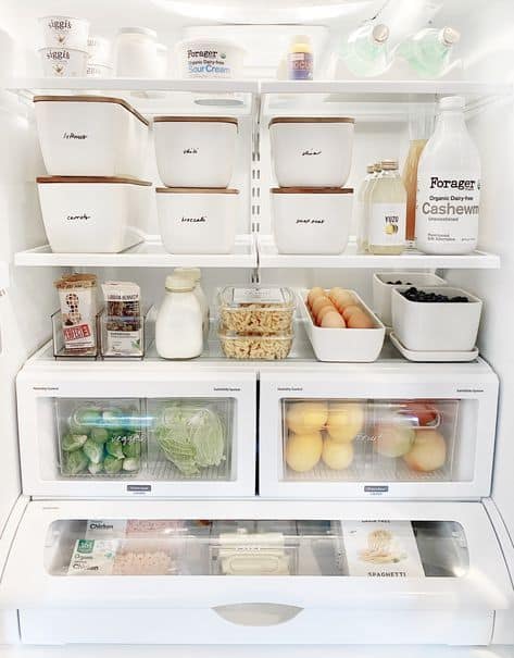 how to organize your fridge and freezer