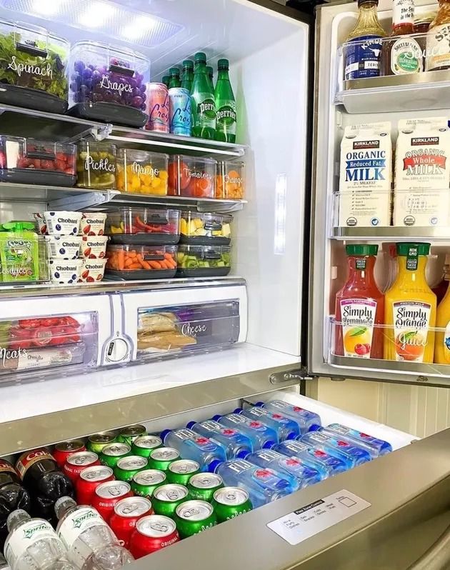 fridge organization idea