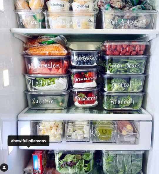 how to organize your fridge and freezer