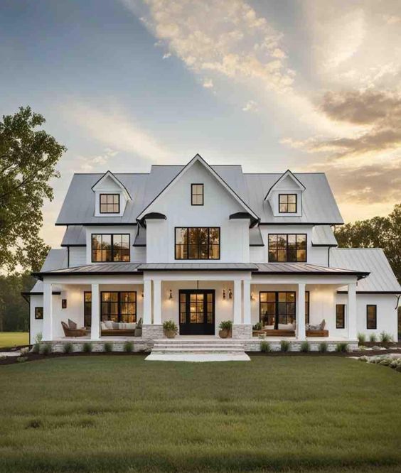 20 Seriously Inspiring Farmhouse Exteriors - The Unlikely Hostess