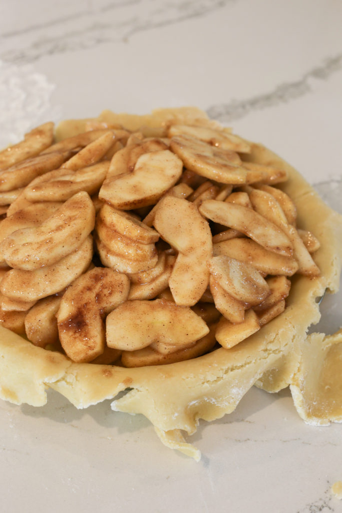 homemade apple pie filling