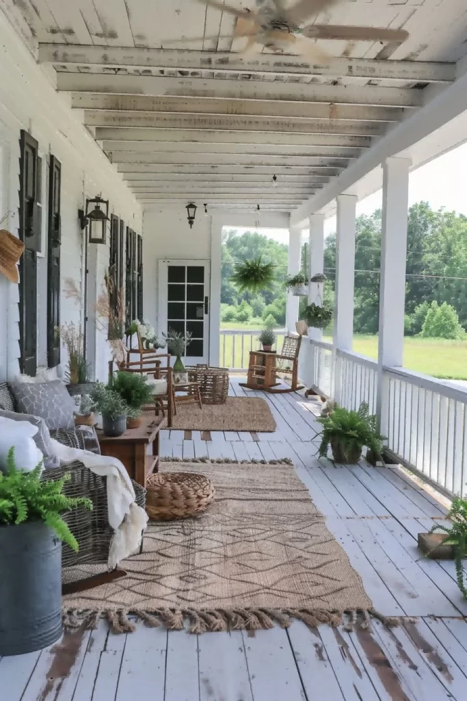 farmhouse front porch