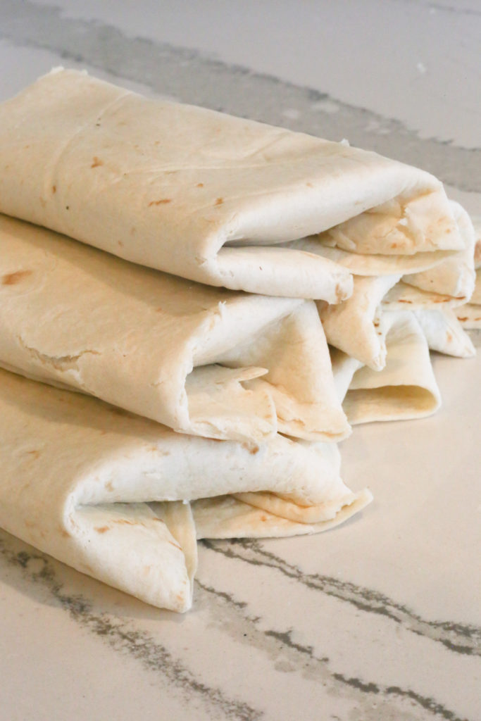 Easy Weeknight Dinner Ground Beef Burritos