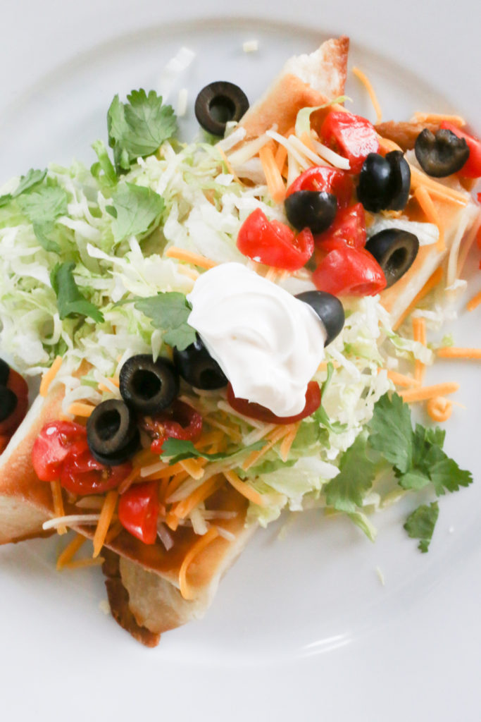 Easy Weeknight Ground Beef Burrito