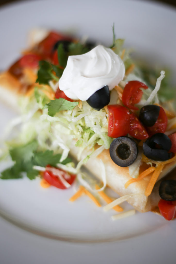 easy weeknight ground beef burrito