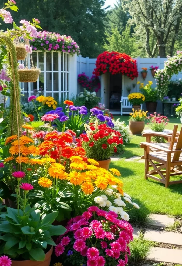 flower garden idea