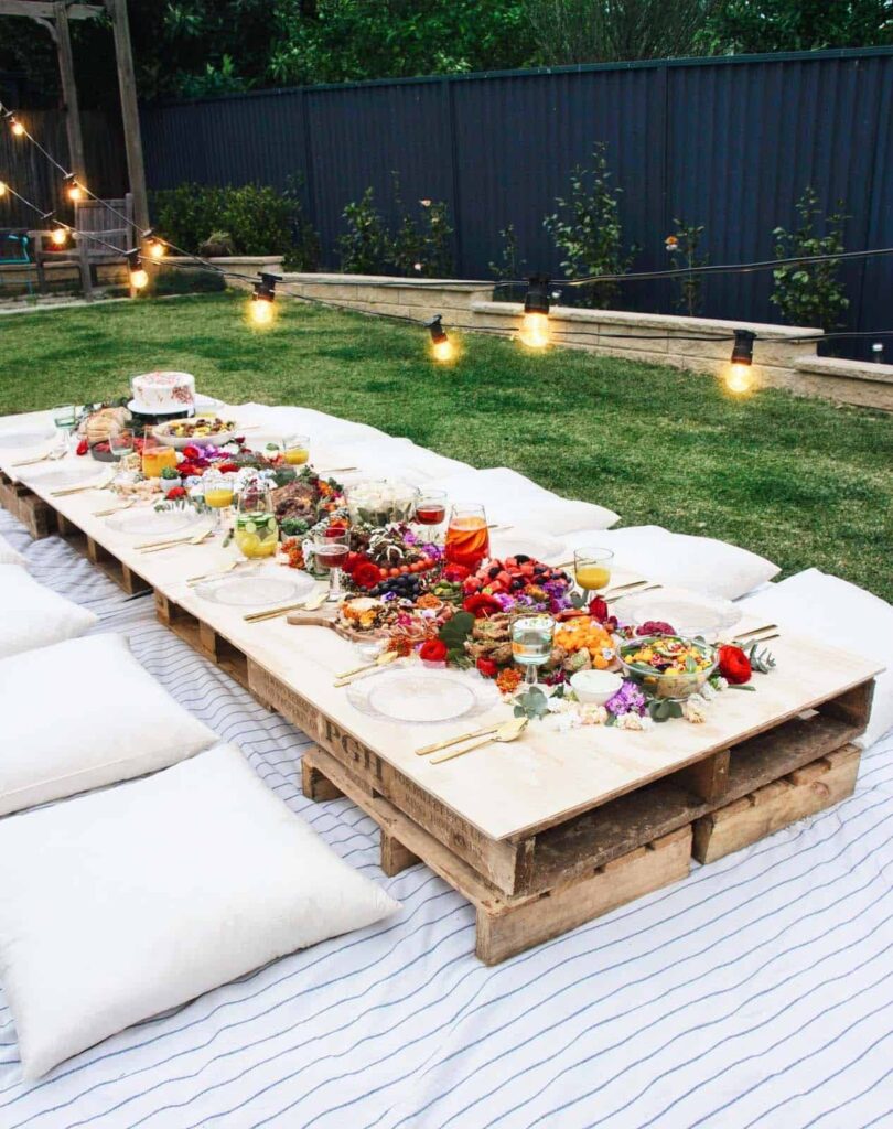 garden party idea
