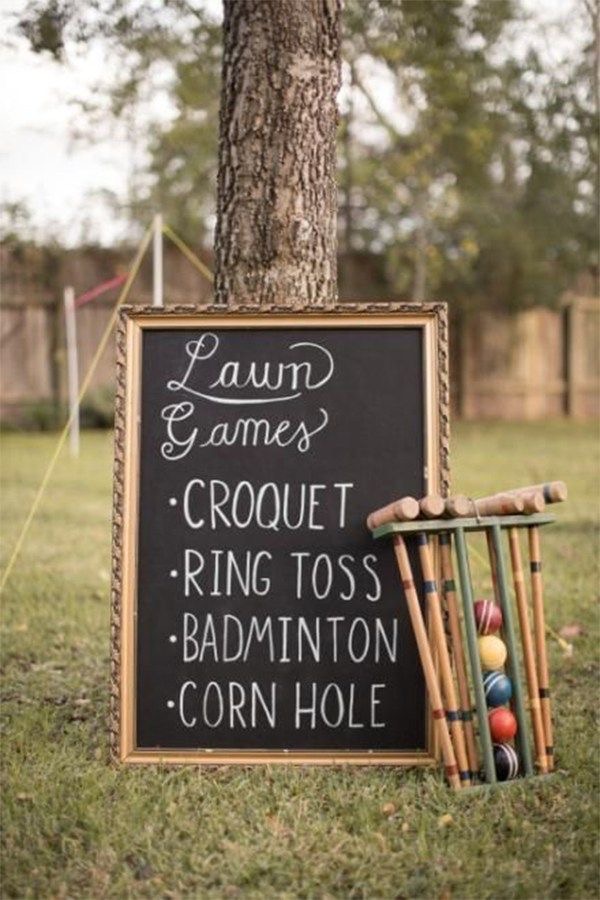 garden party idea
