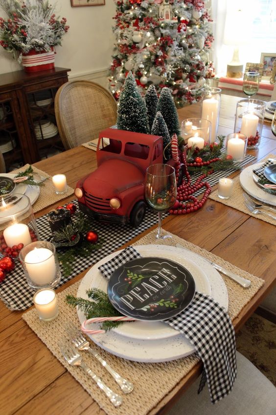 Christmas Table Decoration