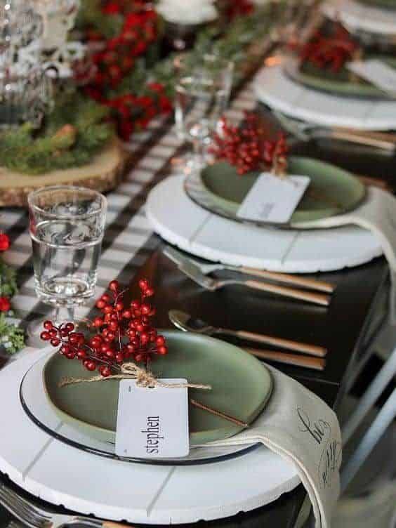 Christmas Tablescape