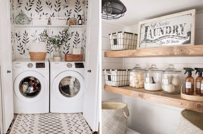 30 Brilliant Laundry Room Ideas - The Unlikely Hostess