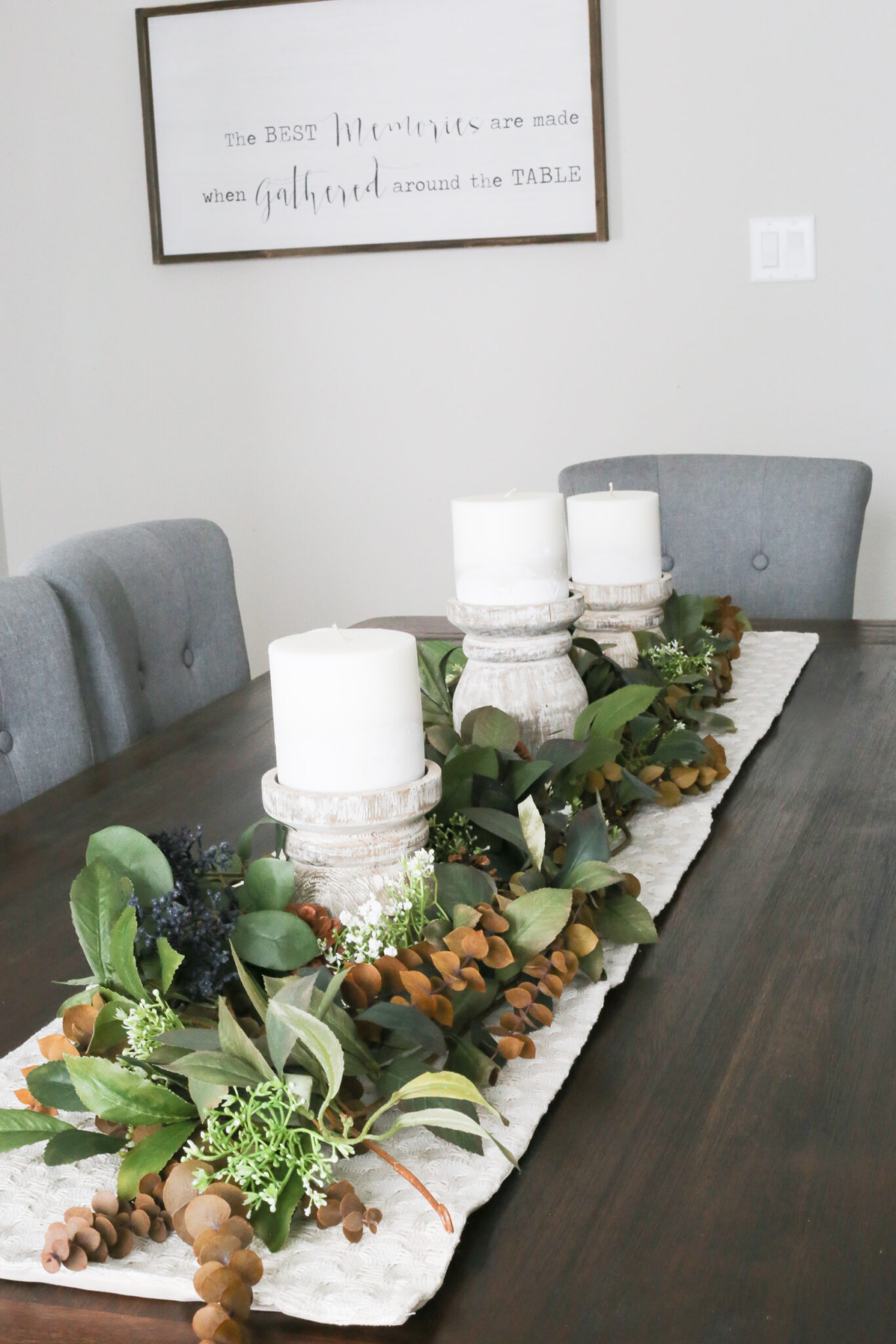 Frosty & Fresh Winter Centerpiece & Table Decor Ideas - The Unlikely ...